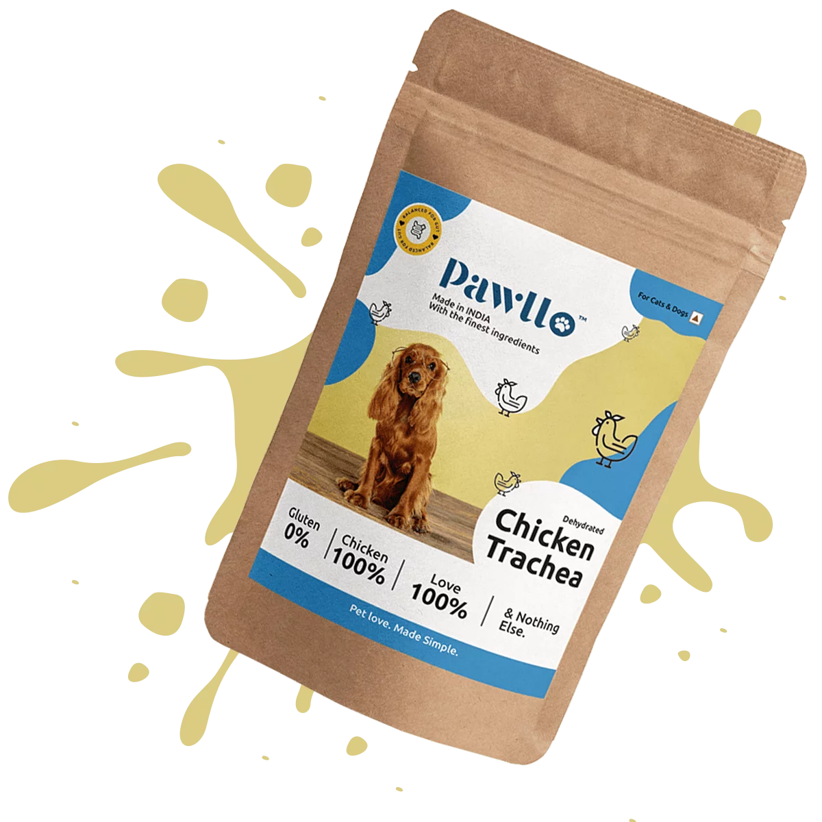 Chicken Trachea - Dehydrated Chondroitin and Protein Rich Snack for Dogs