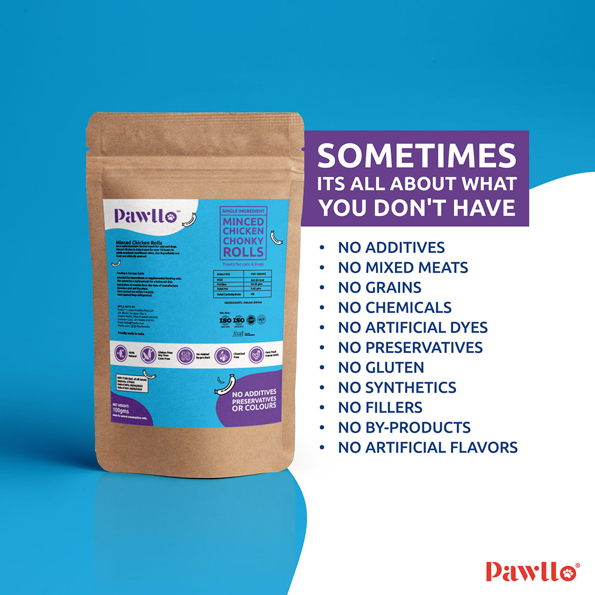 Pawllo Dog Sticks | Chicken Chew Sticks for Dogs – High in Protein, Only Chicken, No Rawhide, for All Life Stages | Satisfying Texture | Naturally Promotes Dental Health - Image 10