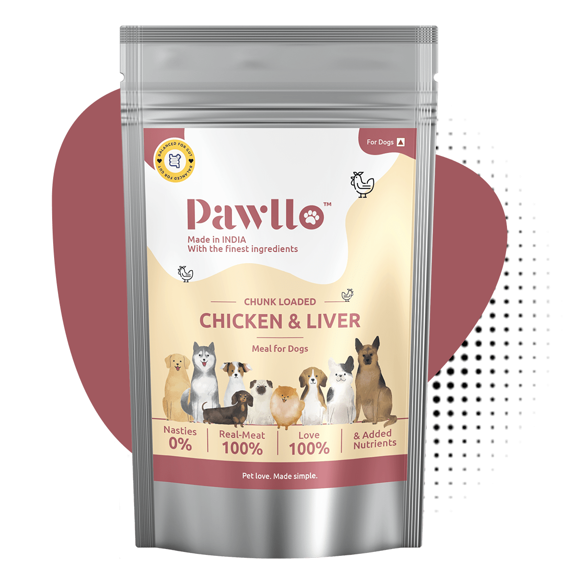 Chicken Liver Gravy (Dogs) - Omega-3 Enriched, Protein-Packed Meal with Chicken and Liver Goodness